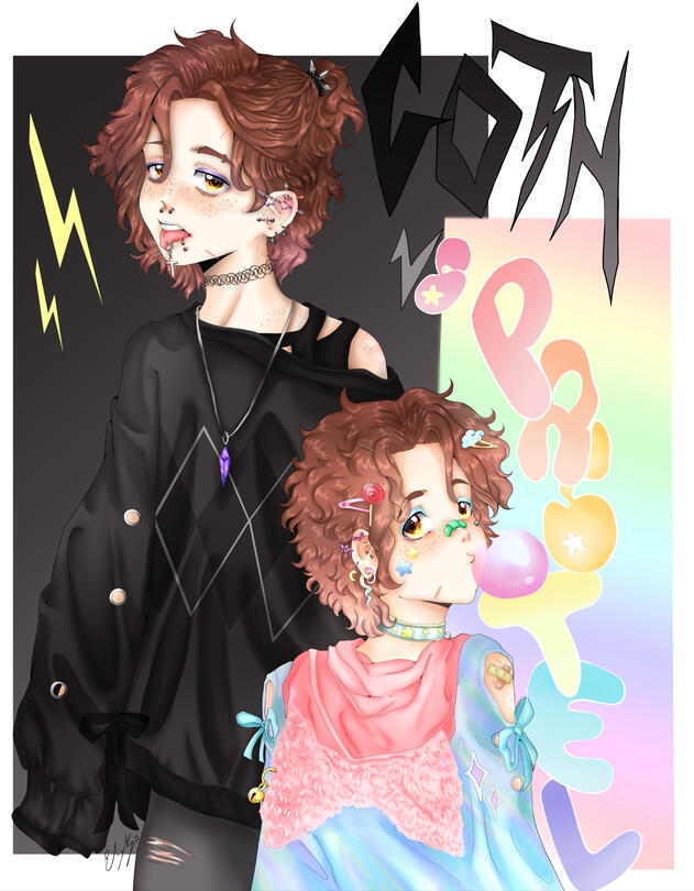 💕Pastelgoth Melville🖤