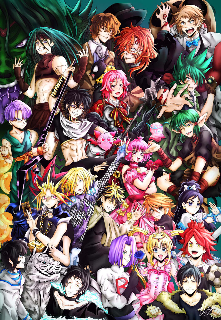 Anime characters