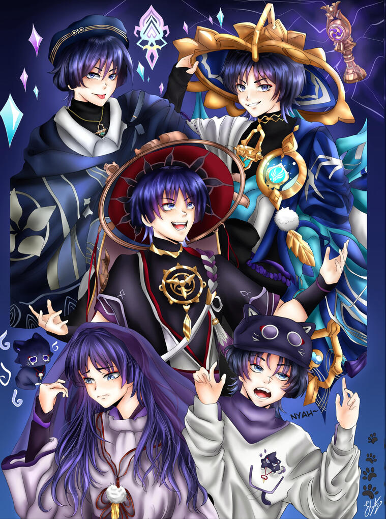 Genshin Impact Scaramouche