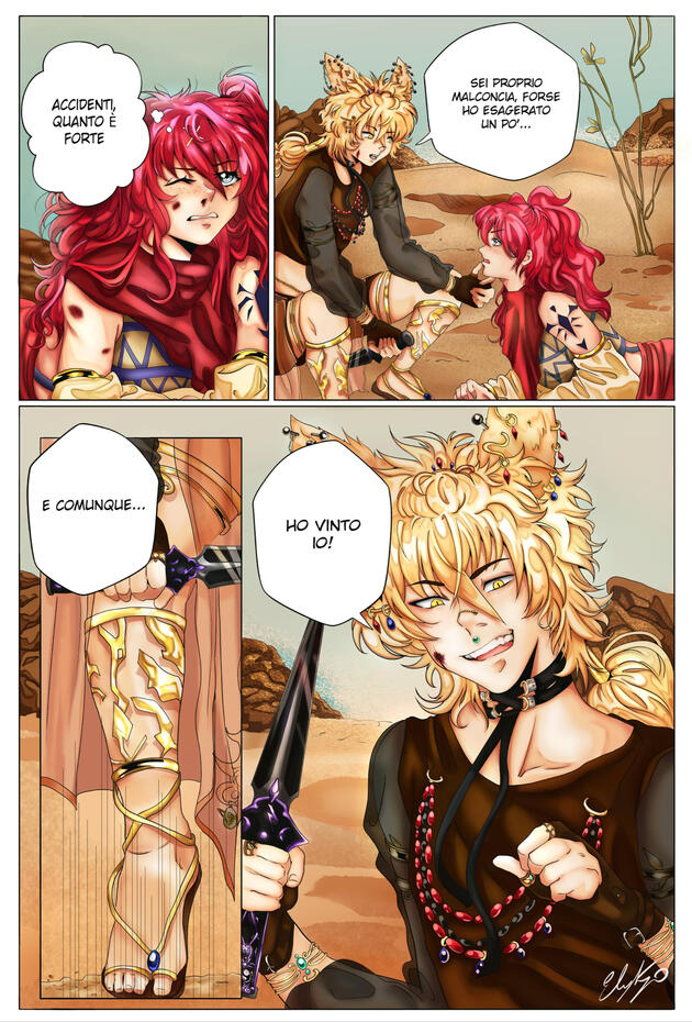 Italian comic page 1